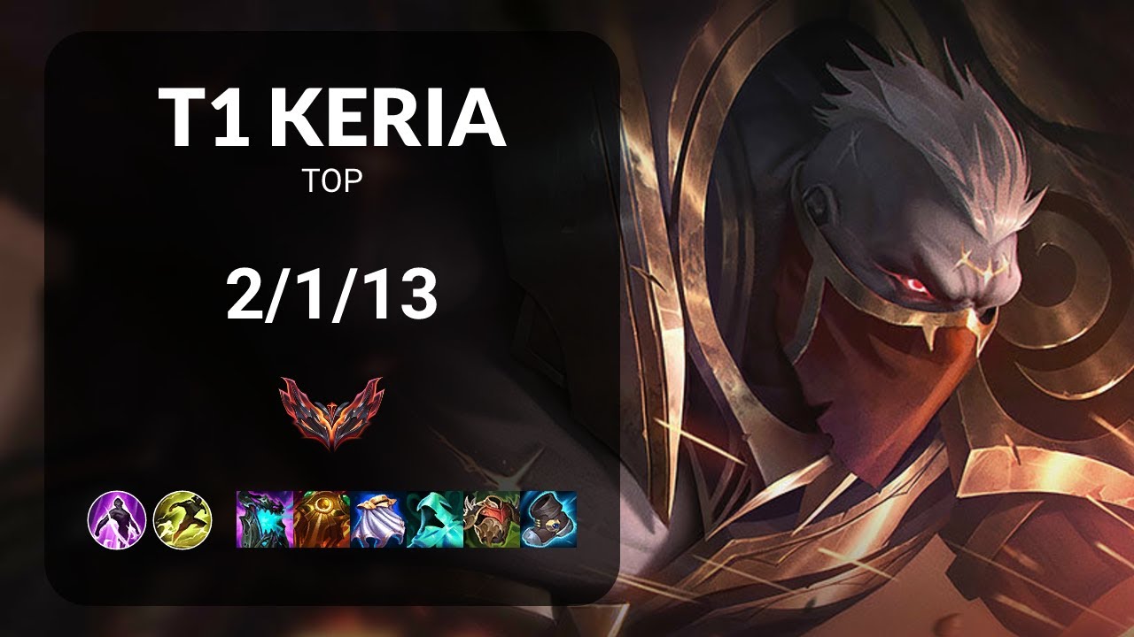 T1 Keria Sion vs Yorick TOP - KR GRANDMASTER Patch 15.11