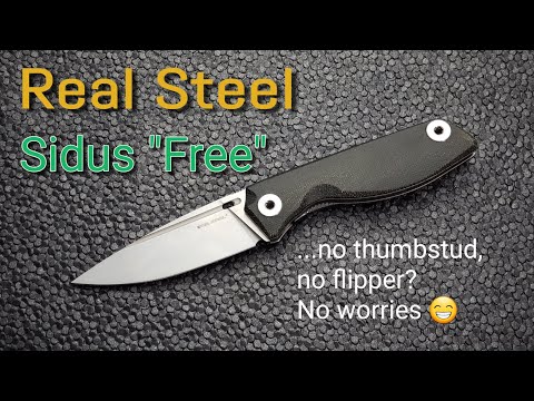Real Steel Sidus Free - No Thumbstud?  No Flipper?