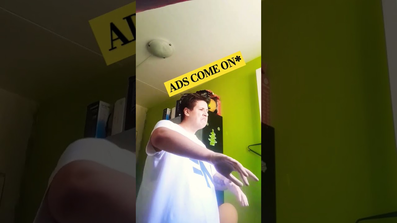 You realize you vibe way too hard for an ad 