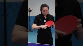 Table tennis practice teaching: the correct grip of the racket