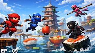 Ninja Parkour Multiplayer – Epic 2D Obstacle Challenge (EP - 09)