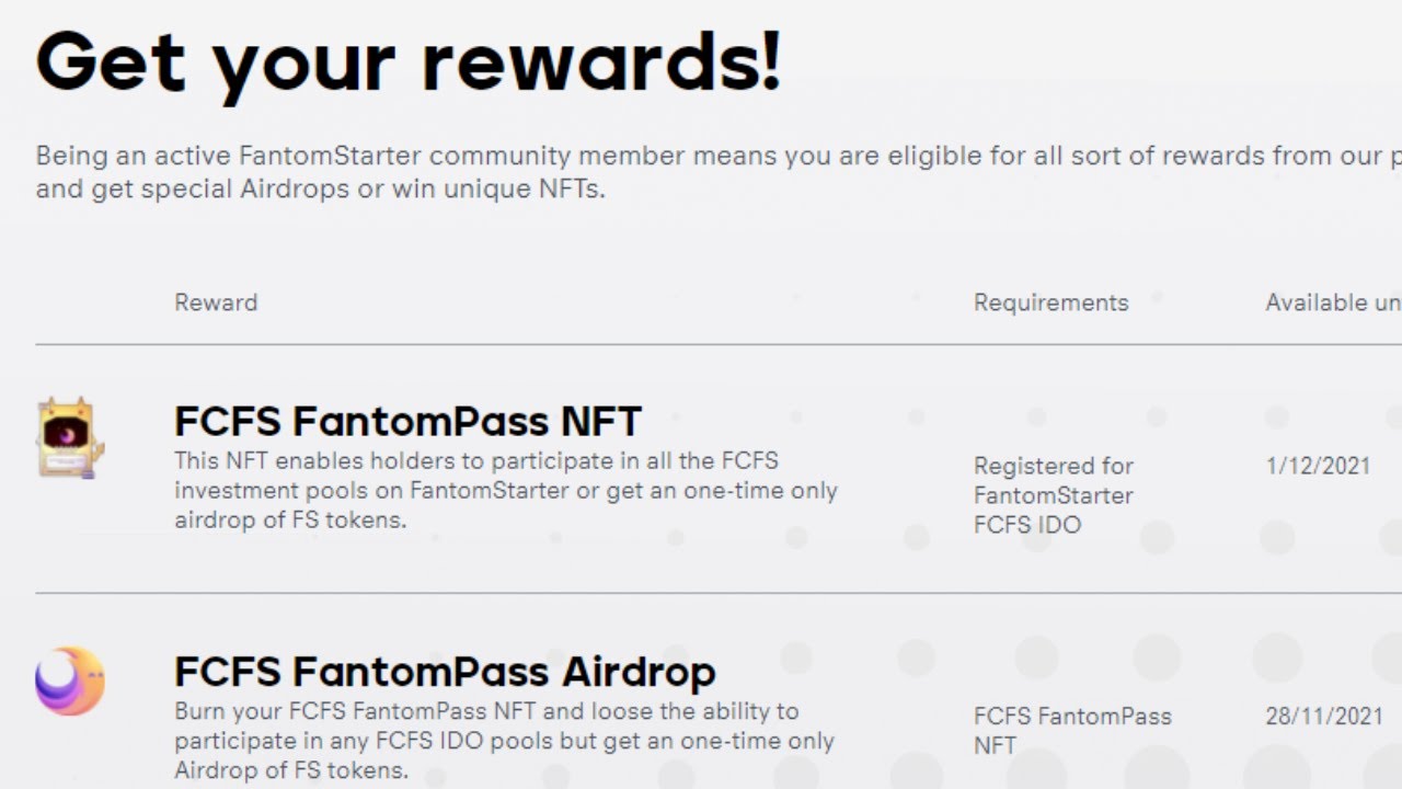Claim Your $100 FREE FantomStarter FCFS NFT!