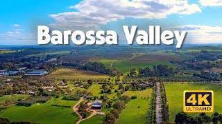 Barossa Valley South Australia Stunning 4K Drone Footage Wine Country Aerial Tour.
