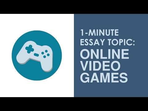 1-minute-essay-topic:-"how-does-playing-online-video-games-affect-adults?"
