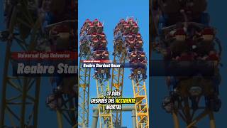 Universal REABRE Stardust Racers: ACTUALIZACIÓN del Accidente
