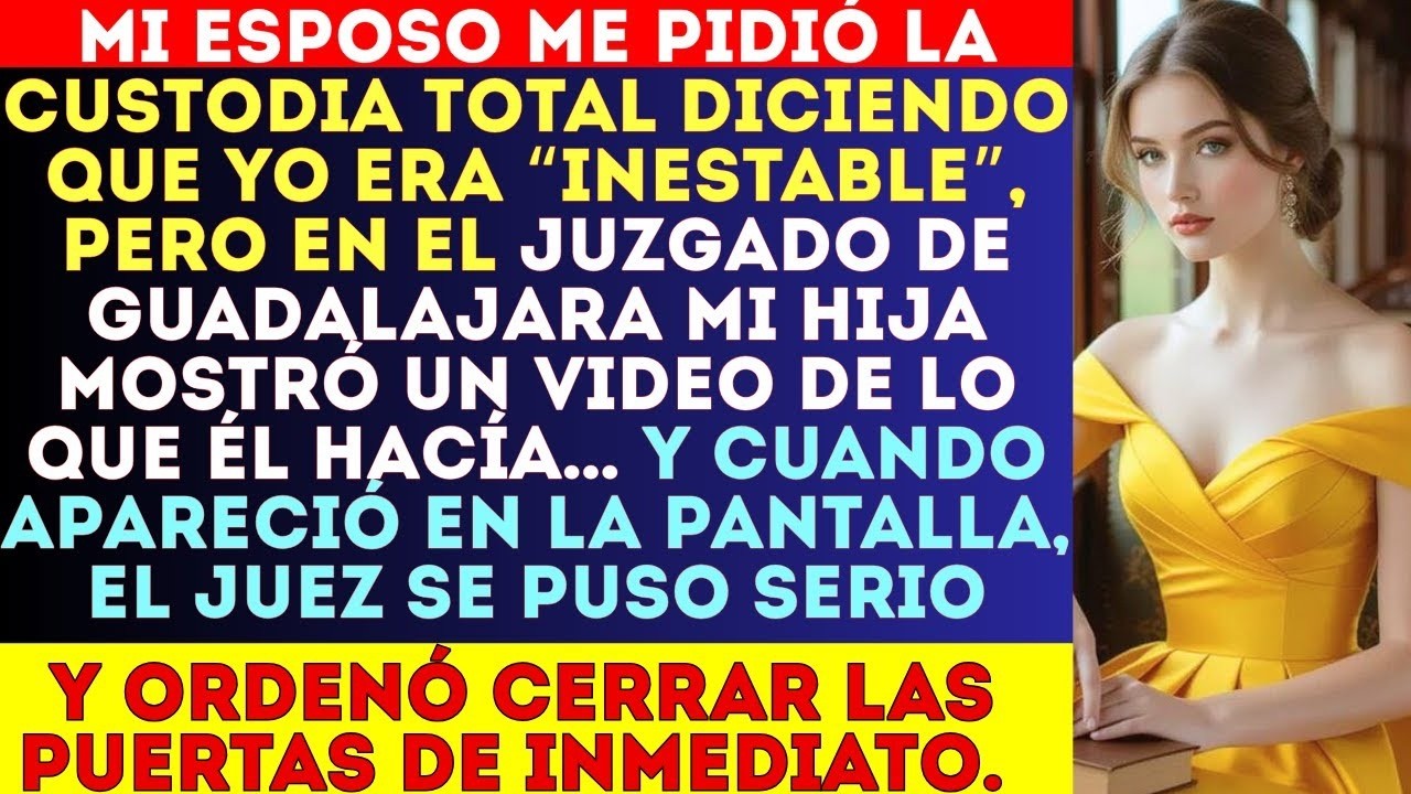 En la audiencia de mi divorcio, mi esposo se rió mientras se quedaba con todo  Pero entonces mi hija