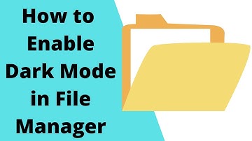 How to Enable Dark Mode in File Manager On Android  || Dark Mode In File Manager || 2021