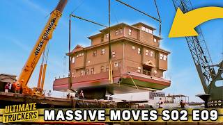 Most Dangerous Move Yet? $3M Floating Mansion’s Fate Hangs in the Balance! | Massive Moves S02 E09