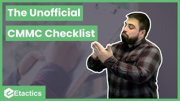 The Unofficial CMMC 1.02 Checklist
