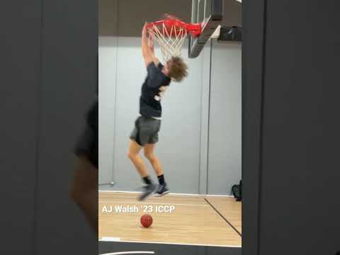 IC Catholic Prep’s AJ Walsh ‘23 making it look easy 👀🏀💪