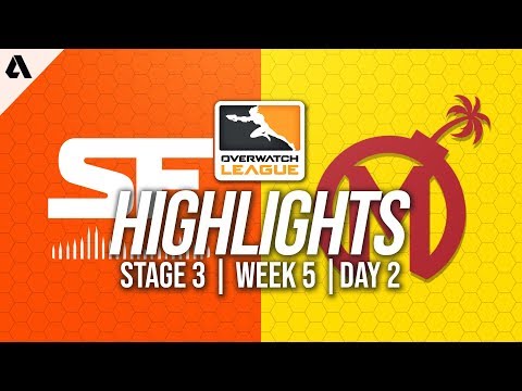 San Francisco Shock vs Florida Mayhem | Overwatch League Highlights OWL Stage 3 Week 5 Day 2
