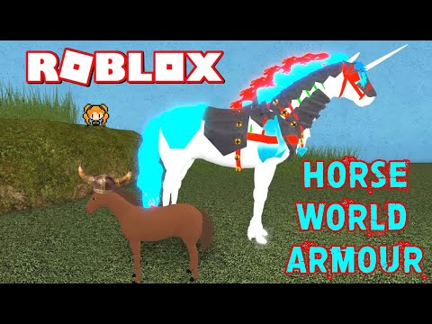 Roblox Horse World Armour Update Color Wheel Wolf Horse Arabian Knight Horses Youtube - roblox horse world club