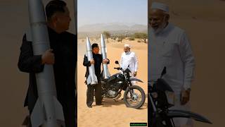 Modi & Kim Jong Ka Surprise Comeback 😂🔥 | Trump Shocked #aiparody #iranvsisrael #usa #trending