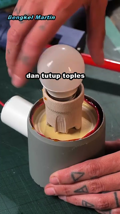 Ide Kreatif Lampu Paralon #idekreatif #tukangkreatif