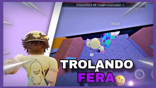 TROLANDO A FERA A PARTIDA TODA 🤣🤣 | ROBLOX FLEE THE FACILITY |