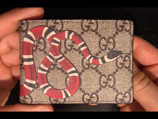 GUCCI wallet after a year 