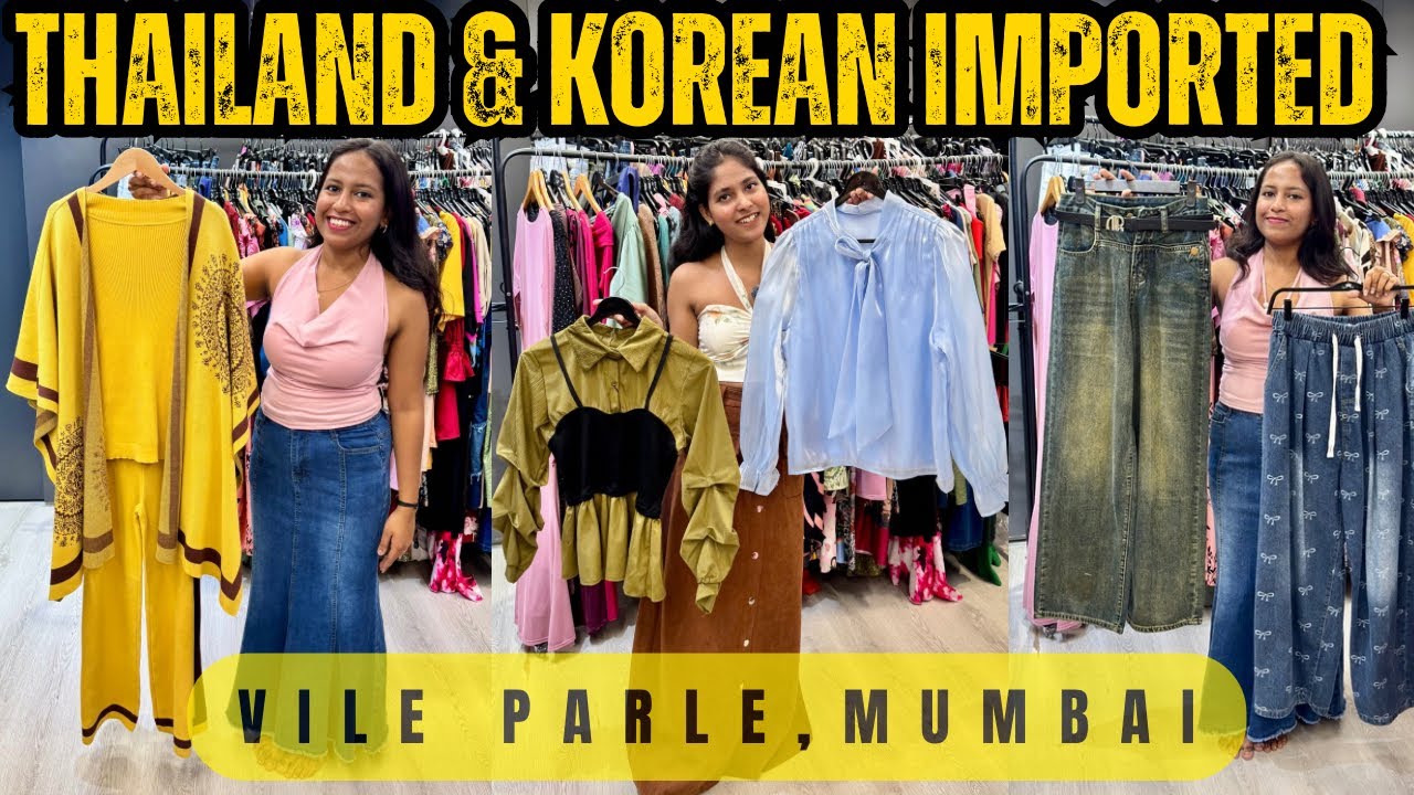 ₹240/ Korean & Thailand Imported Western Wear Wholesale In Mumbai/ Imported Ladies clothes wholesale