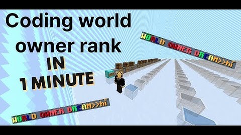 How To Code World Owner Rank Mineland | Mineland World Owner Rank Coding