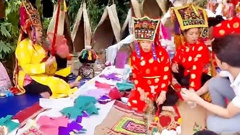 Then Lạng Sơn : Then Hằng chuộc cốc pháp then lễ tại mộ rất hay và ý nghĩa, lễ chiều 5/9/2023 AL