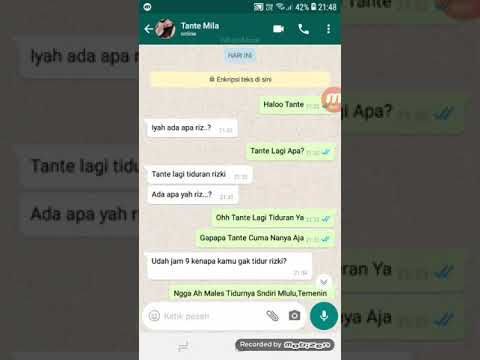 PRANK CHAT AJAK TANTE TANTE WIKWIK