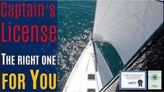 Captain´s Sailing or Boat License - The right one for you