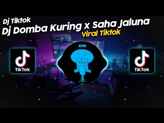 DJ DOMBA KURING x SAHA JALUNA VIRAL TIK TOK TERBARU 2023!! class=