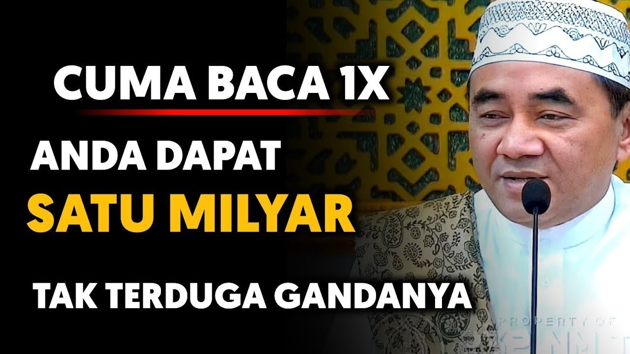 Cuma Baca 1x Dapat Satu Milyar Untung Tak Terduga‼️Guru Bakhiet
