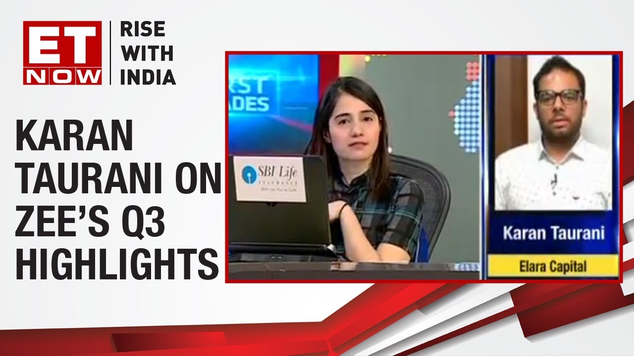 Karan Taurani of Elara Capital on Zee Entertainment's Q3 results | Earnings With ET Now