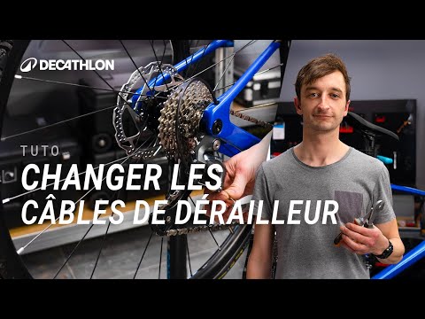 Vidéo: Comment remplacer les câbles de changement de vitesse d'un vélo de route