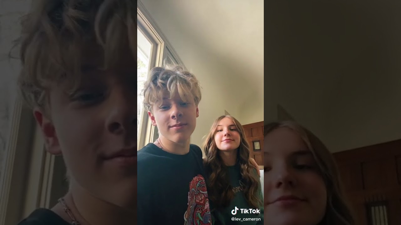 lev cameron tik tok with piper rockelle 💕 YouTube