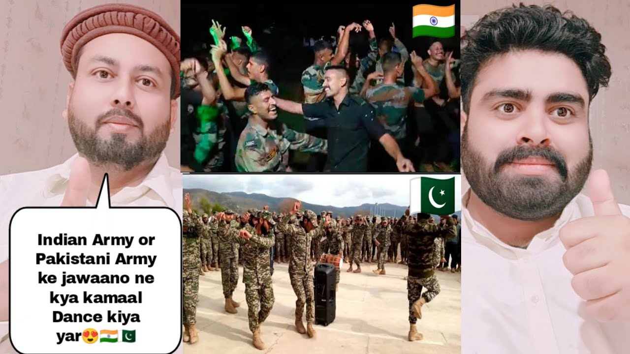 Indian Army Dance Vs Pakistani Army Dance | Pakistani Reaction