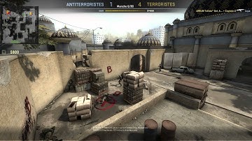 CS GO Ninja Defuse de_dust2 B 1 VS 3