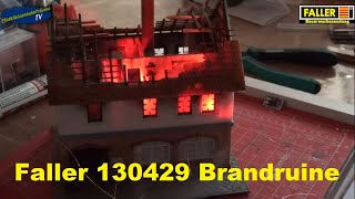 Crafting time: Faller 130429 Burnt-out ruin...