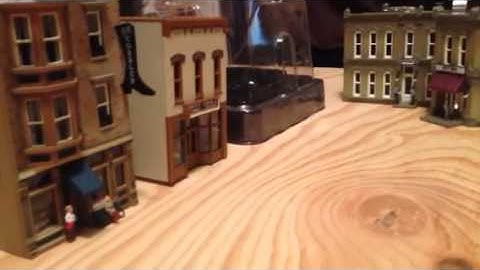 My train layout buildings