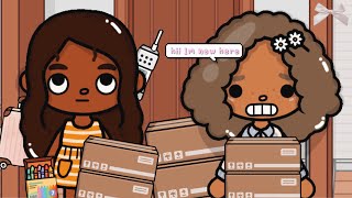 COLLEGE MOVING DAY 📝 (ep1) || voiced 🔊 || Toca Life World Roleplay