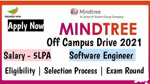 Mindtree Recruitment 2021 | 2022 Batch For Freshers | Selection Process | Recruitment Process 2021