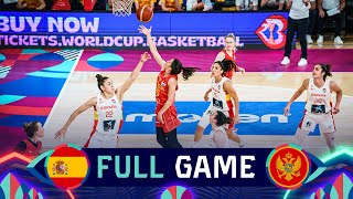 Spain v Montenegro | Full Basketball Game