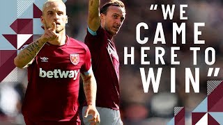 WEST HAM UNITED 3 MANCHESTER UNITED 1 | NOBLE AND ARNAUTOVIC REACT