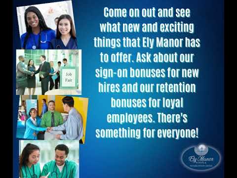 Ely Manor Job Fair!