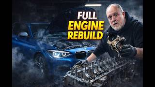 £££ BMW M135i Engine Failure… Full N55 Rebuild!