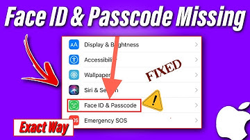 Face ID and Passcode Missing in Settings in iPhone [Fix]
