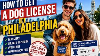 How to get a dog license in Philadelphia