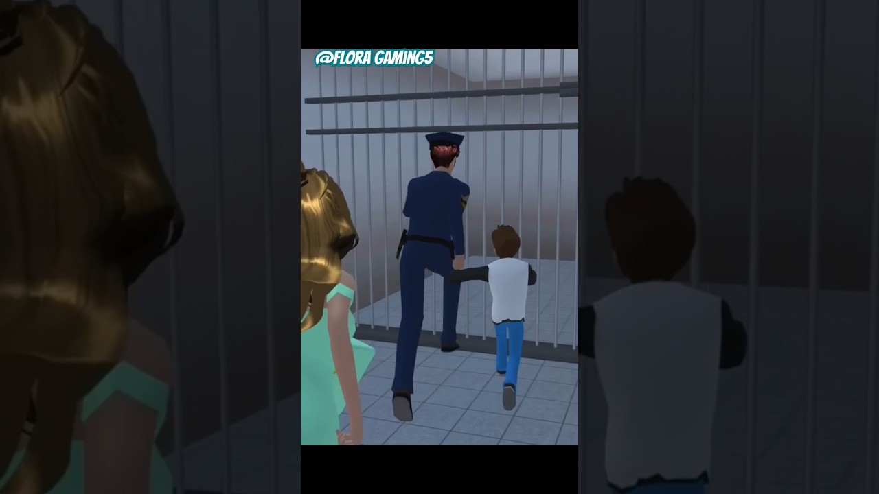 POLICE OFFICER'S HIDDEN WEDDING IN SAKURA SCHOOL SIMULATOR ! !😱 HIDDEN LOVE ! !🎀