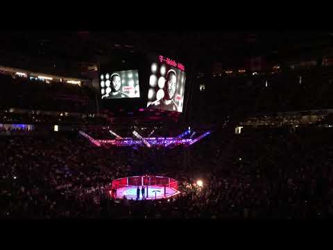 UFC 226 Miocic vs Cormier Face the Pain intro LIVE in T Mobile Arena