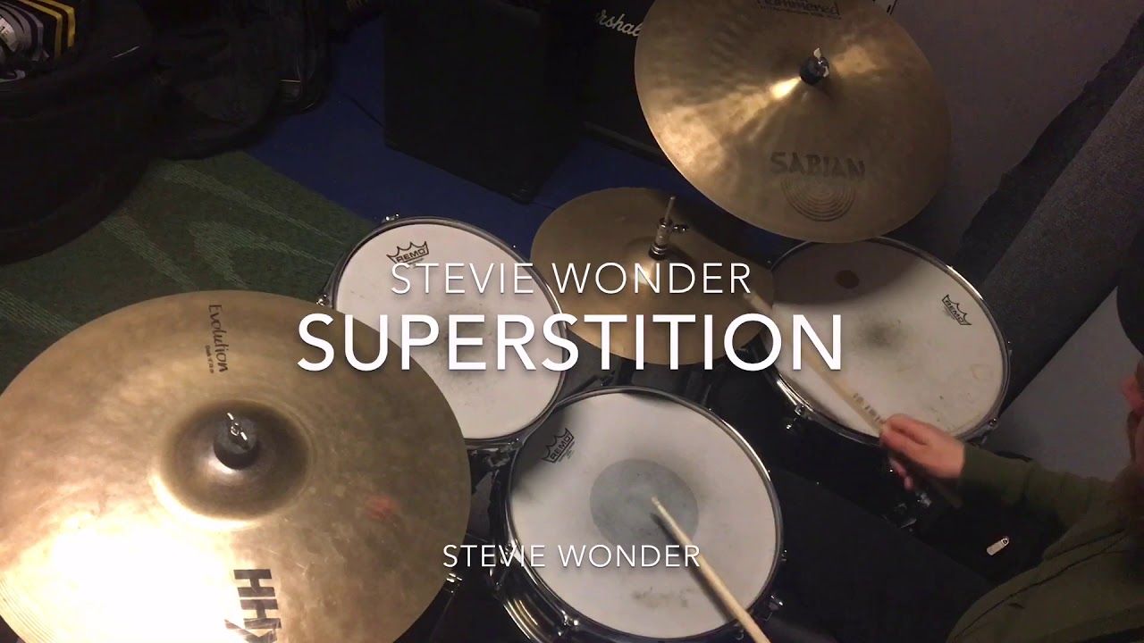 ’Superstition’ drums