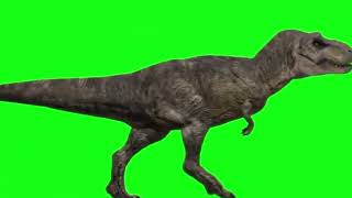 T-Rex Raptors Dino (Free Green Screen)