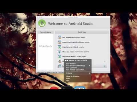 Solve Android Studio cannot update on OS X 10.10 Yosemite