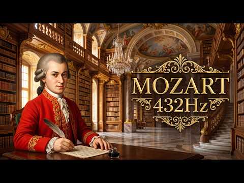 The Best Relaxing Classical Music Ever By Mozart 432Hz - Music for Reading, Studying & Concentration