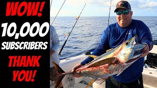 WOOOOHOO!! 10K SUBSCRIBERS!  YELLOWFIN TUNA Fishing 100 Miles Offshore! by Jacked Up Fishing 1,103 views 2 weeks ago 12 minutes, 38 seconds