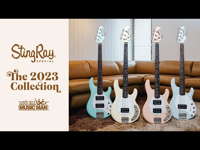 Ernie Ball Music Man: The 2023 StingRay Special Collection - YouTube